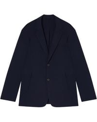 Emporio Armani - Travel Essential Stretch Single-Breasted Blazer - Lyst
