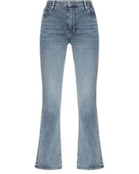 FRAME - Belt Loop Denim Trousers - Lyst