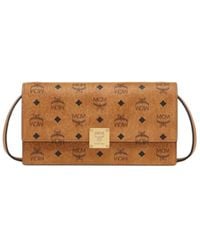 MCM - Monogram-Pattern Clutch Bag - Lyst