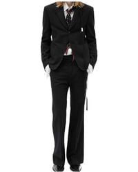Ann Demeulemeester - Rami Pinstripe-Pattern Blazer - Lyst