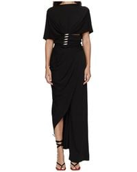 Christopher Esber - Coiled Jersey Tee Metal T-Shirt - Lyst