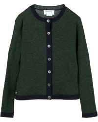 Thom Browne - Long Sleeved Buttoned Cardigan - Lyst