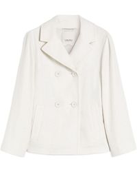 Max Mara - 'S Kasia Double-Breasted Long-Sleeved Jacket - Lyst