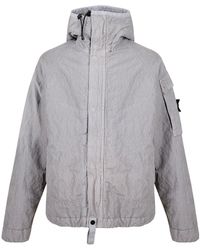 Stone Island - Solid Casual Jacket - Lyst