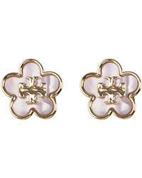 Tory Burch - Forget Me Not Stud Earrings - Lyst