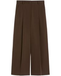 Weekend by Maxmara - Twill Casual Pants - Lyst