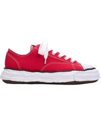 Maison Mihara Yasuhiro - Round-Toe Lace-Up Sneakers - Lyst