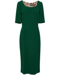 Dolce & Gabbana - Solid Color Dress - Lyst