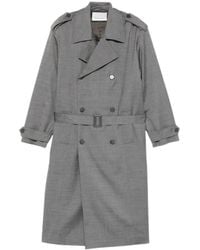 Frankie Shop - Double-Breasted Trench Coat - Lyst