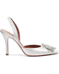 AMINA MUADDI - Begum Sling 95 Satin - Lyst