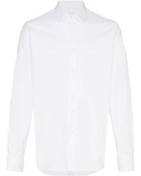 Prada - Long Sleeved Buttoned Shirt - Lyst