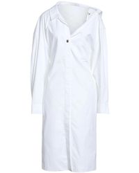 Jacquemus - Midi Dress Cotton - Lyst