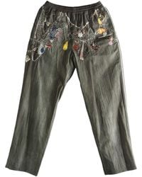 Doublet - Chain Embroidered Sweatpants - Lyst