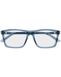 Gucci - Eyewear Rectangular Frame Glasses - Lyst