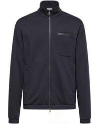 Moncler - Zip-Up Pocket Sweatshirt - Lyst