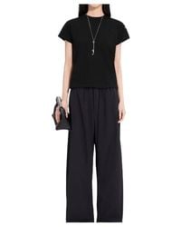 MM6 by Maison Margiela - Mannequin-Print Cotton Jersey T-Shirt - Lyst