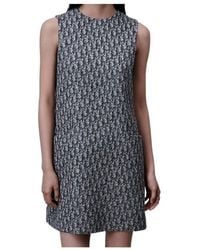 Dior - Short Straight Dress - Lyst