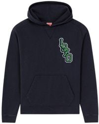 KENZO - Logo Tiger Patch Hoodie - Lyst