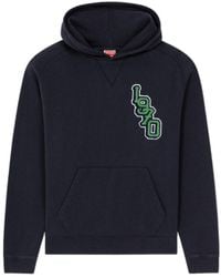 KENZO - Logo Tiger Patch Hoodie - Lyst