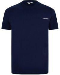 Calvin Klein - Comfortable Lightweight Solid Color T-Shirt - Lyst