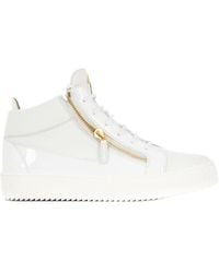 Giuseppe Zanotti - Logo High-Top Casual Sneakers - Lyst