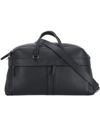 Orciani - Micron Grained Leather Travel Bag - Lyst