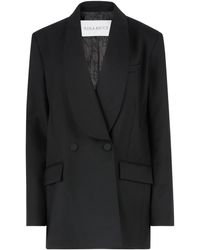 Nina Ricci - Wool Gabardine Double-Breasted Blazer - Lyst