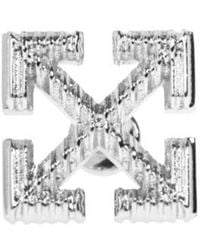 Off-White c/o Virgil Abloh - Arrow Logo Single Earring - Lyst