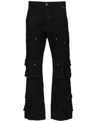 Off-White c/o Virgil Abloh - Logo Embroidered Cargo Pants - Lyst