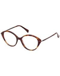 Max Mara - Cat-Eye Frame Glasses - Lyst