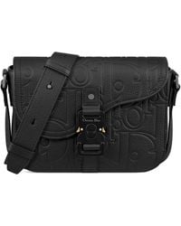 Dior - Small Saddle Messenger Bag With Flap - Lyst