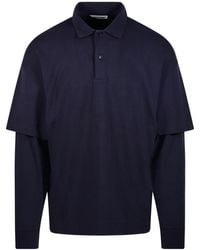 DARKPARK - Long-Sleeved Layered Polo Shirt - Lyst