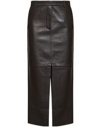 Co. - Split-Front Midi Skirt - Lyst