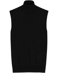 Sportmax - Turtleneck Sleeveless Jumper - Lyst