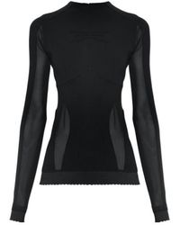 The Attico - The Transparent Inserts Top - Lyst