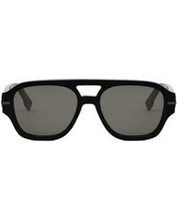 Fendi - Eyewear Aviator Sunglasses - Lyst