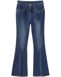 Marissa Chiara - Front Slit Jeans - Lyst