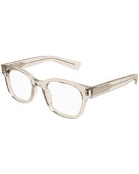 Saint Laurent - Eyewear Sl 722 Rectangular Glasses - Lyst