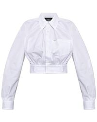 DSquared² - Short Shirt With Pocket - Lyst