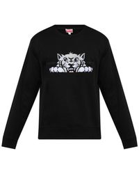 KENZO - Sweatshirt With A Distinctive Tiger Head - Lyst