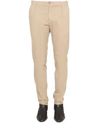 Aspesi - Pleat-Detail Straight-Leg Trousers - Lyst