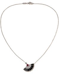 Garrard - 18-Karat Multi-Stone Necklace - Lyst