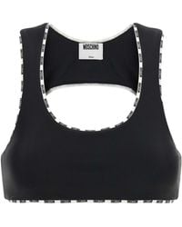 Moschino - Crew-Neck Sports Tank Top - Lyst
