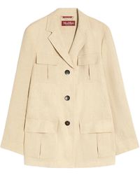 Max Mara - Studio Mstadesso Button-Up Jacket - Lyst