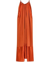 Max Mara - Halter-Neck Sleeveless Dress - Lyst