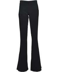 DSquared² - Logo-Plaque Skinny Flared Trousers - Lyst