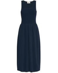 Weekend by Maxmara - Long Viscose Yarn Dress - Lyst