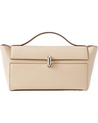 SAVETTE - Symmetry Trapeze Pochette Leather Tote - Lyst