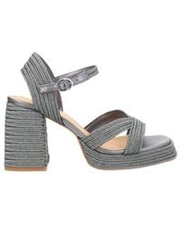 Castañer - Chunky High-Heeled Sandals - Lyst