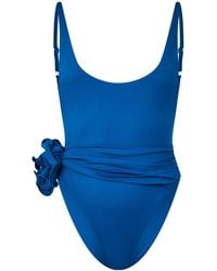 Magda Butrym - Solid Color Swimsuit - Lyst